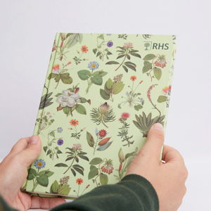 RHS Floral Pattern Hardback Sketchbook A5